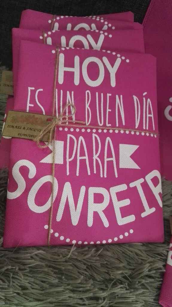 Por fin mis bolsas para las invitadas - 3