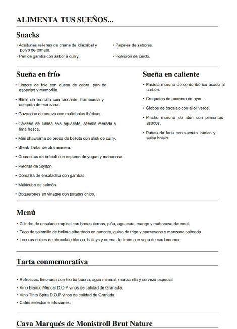  Ya tenemos nuestro menú de boda, espero que os guste 😘 - 10