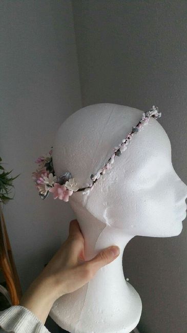  Corona- tocado de porcelana 100% personalizado 😍😍 - 2