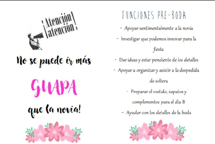 Cuaderno Damas de Honor👗👠 6