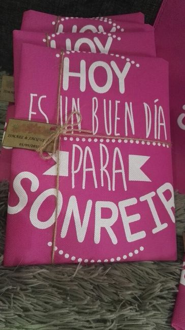 Por fin mis bolsas para las invitadas - 3
