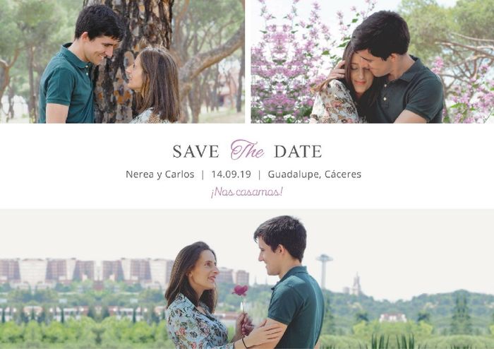Nuestro save the date!! - 1