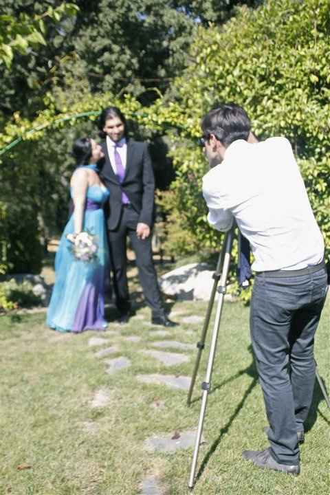 el making-off del reportaje de fotos jeje