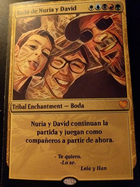 Nuestras invitaciones de magic - 2