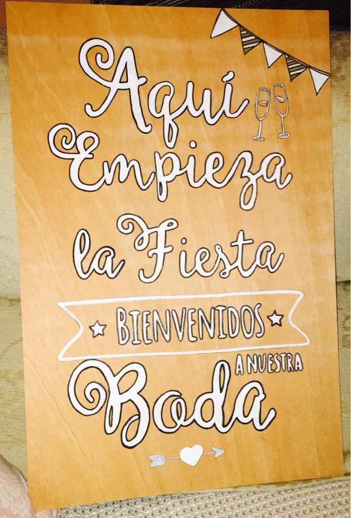 Dnd comprar cartel de bienvenidos - 1