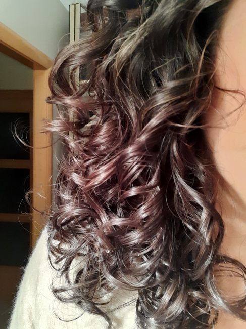Cambio de look antes de la boda (henna) 1