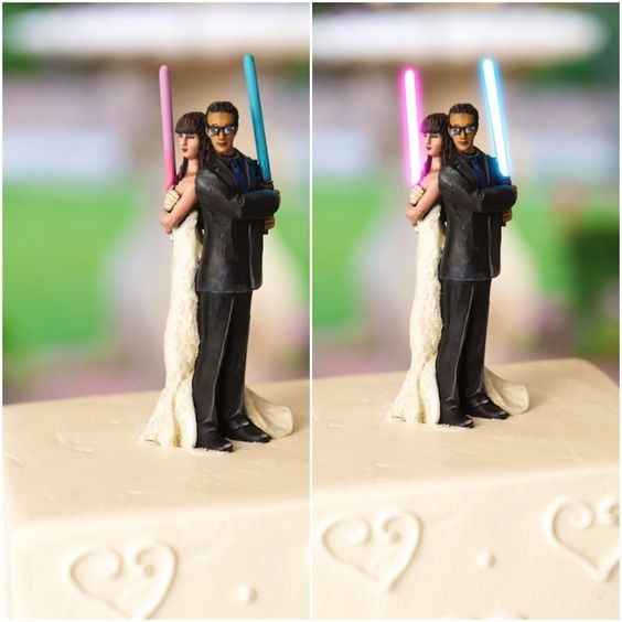 muñecos tarta star wars