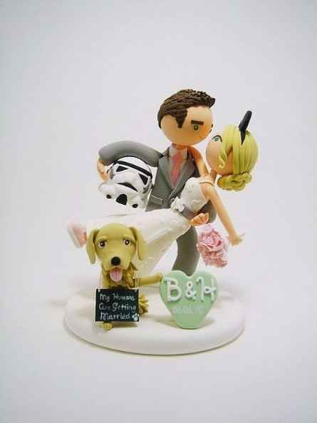 muñecos tarta star wars