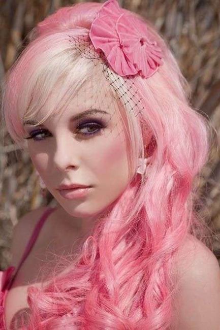 Novias pelo color