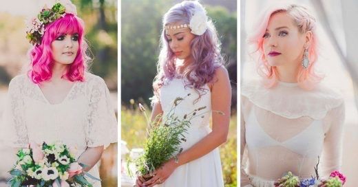Novias pelo color