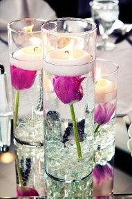 Velas flotantes