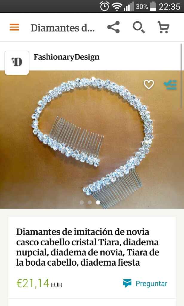 Tocado etsy - 1