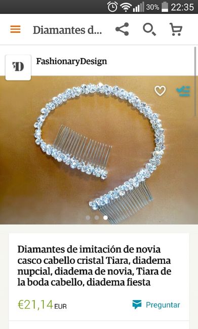 Tocado etsy - 1