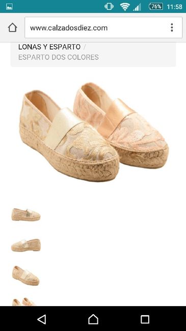 Segundos zapatos para la novia - 2