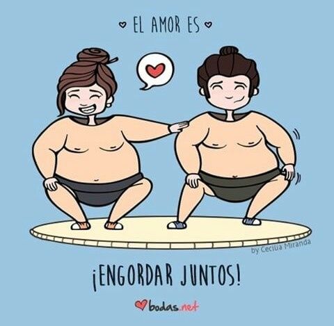 Dibujos parejas con frase - 6