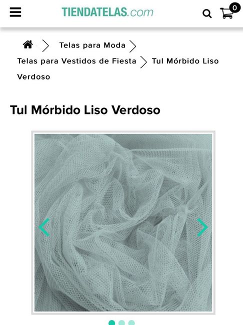 Comprar velo de color - 1