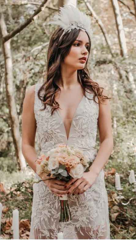 ¿ Como seria tu look para una novia +50 sin recurrir al vestido blanco? - 1