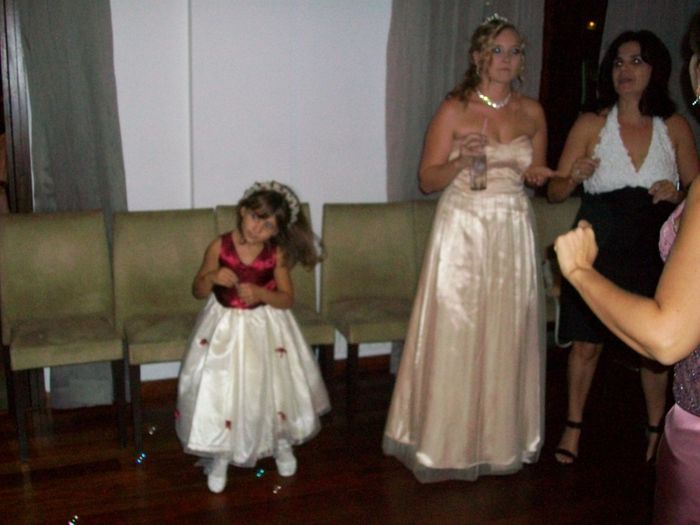 vestido dorado fiesta