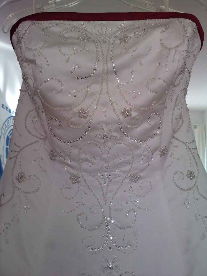 detalles del vestido