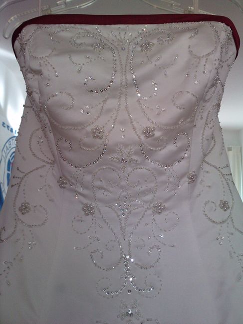 detalles del vestido