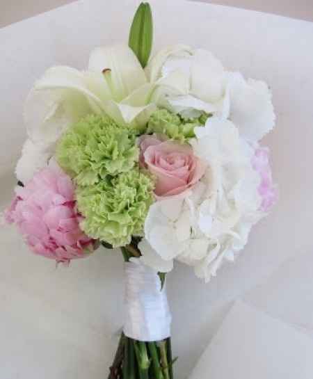 ¿Qué tipo de flores vais a llevar en el ramo? - 1