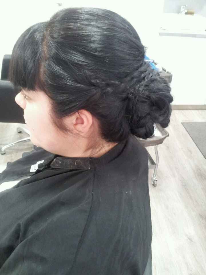 Prueba de peinado y maquillaje - 2