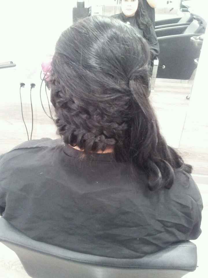 Prueba de peinado y maquillaje - 3