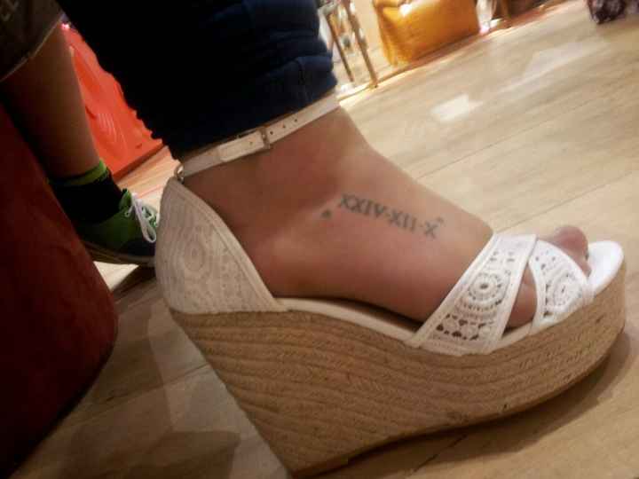 Mis zapatos de novia!! - 2