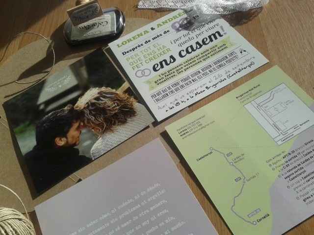 Las invitaciones de boda