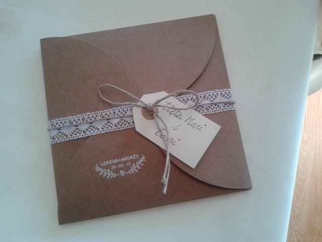 Invitación boda