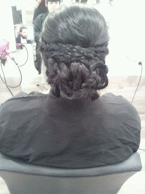 Prueba de peinado y maquillaje - 1