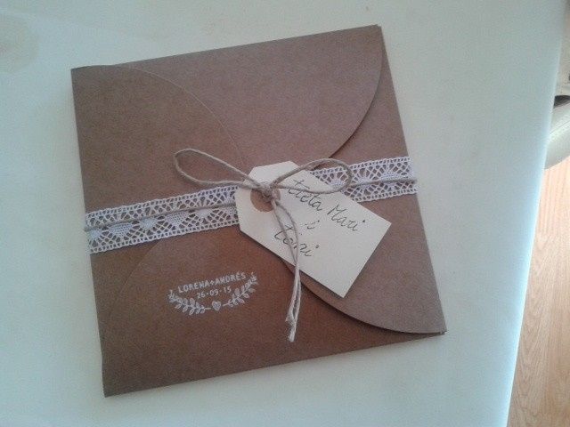 Invitación boda