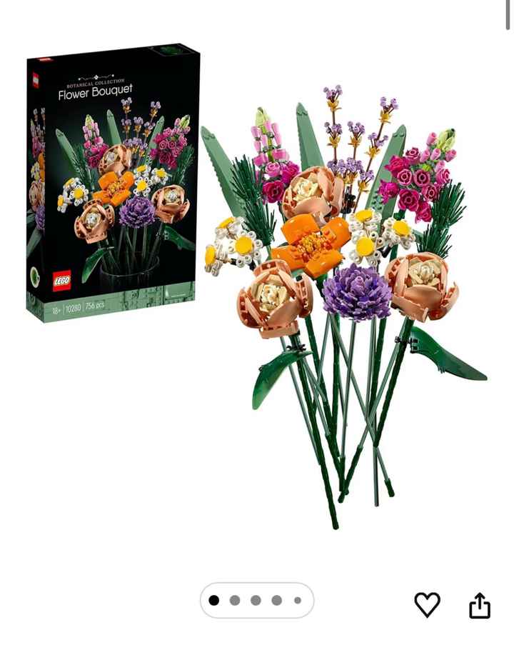 Ramo de novia de legos - 1