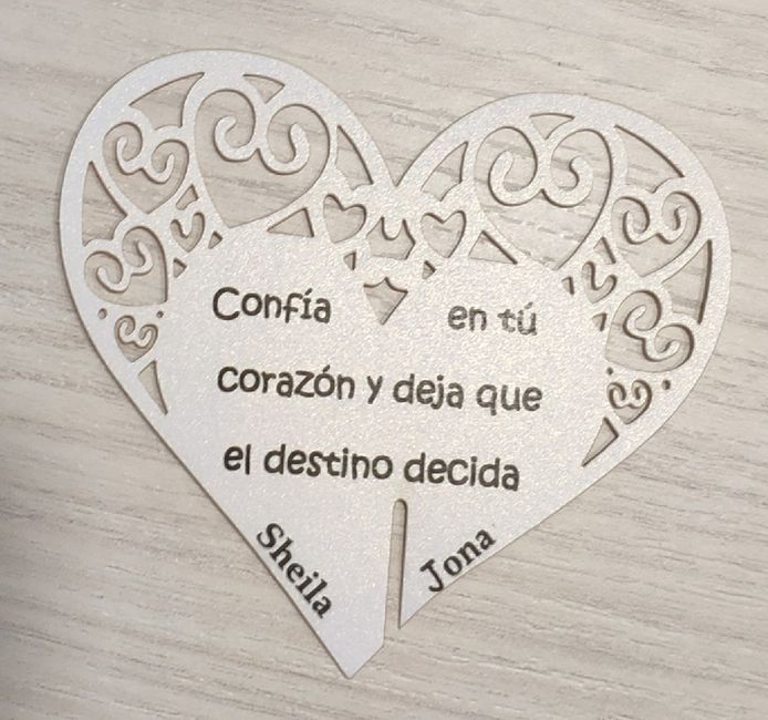 Corazones para el sorteo - 1