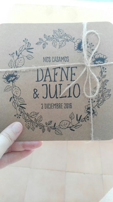 Mis invitaciones handmade - 2