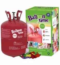 Botella helio desechable
