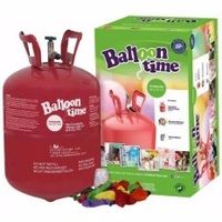 Botella helio desechable