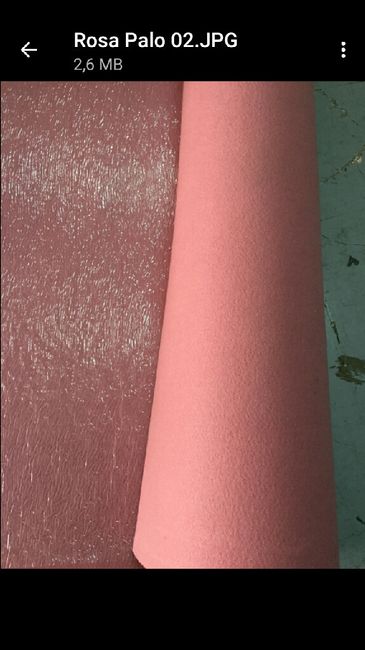Alfombra rosa palo - 1