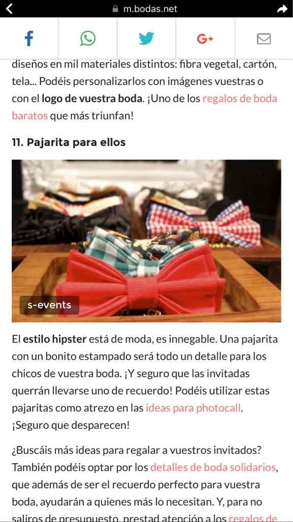 Regalo invitados hombres. - 1
