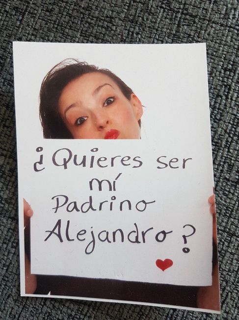 Como decir al padrino que es el elegido! - 1