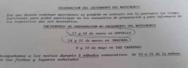 Cursos prematrimoniales 2015 - 1
