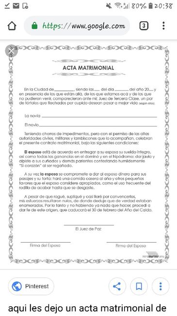 Acta matrimonial 1
