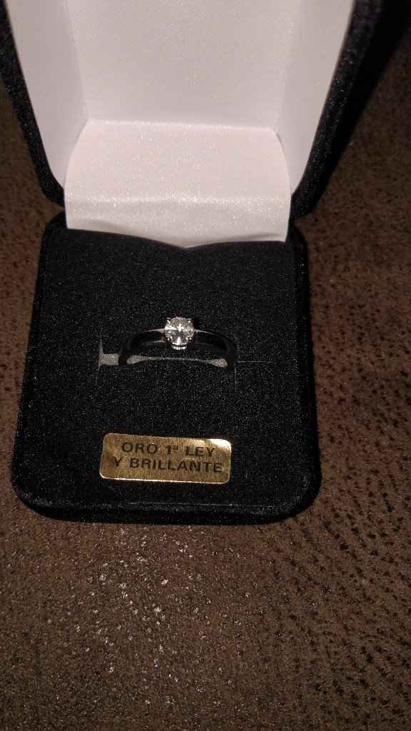 Anillo de pedida - 1