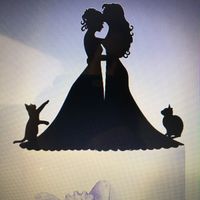 Figurita tarta xa pareja de chicas???!??? - 1