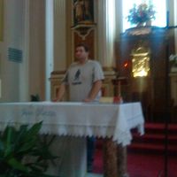 En la iglesia