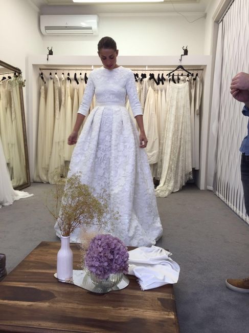 A 6 días y mi vestido...? - 1