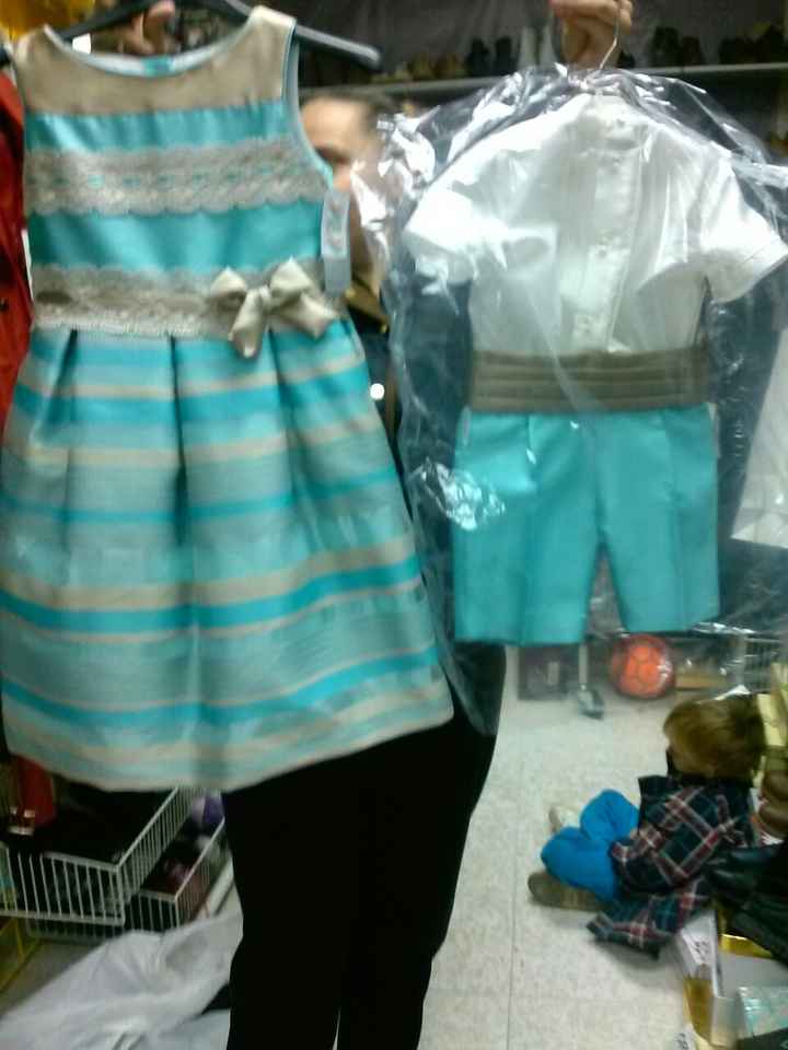 Vestidos para los niños d arras - 1