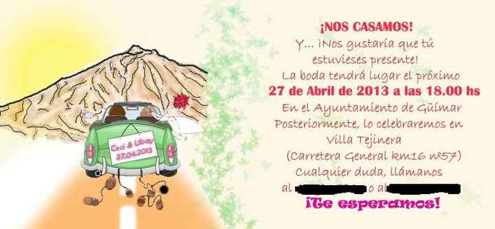 mi invitación