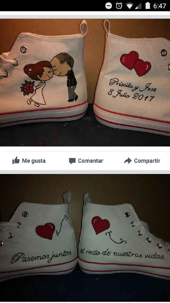 Enamorada de mis zapatillas 😍 - 1