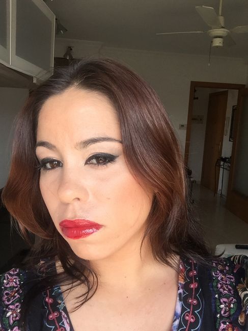 Mi prueba de maquillaje!!! - 2